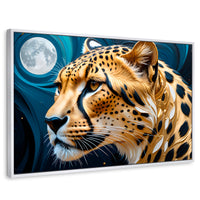 Cuadros Decorativos Canvas Revolution | Chita Real Luna | Rectangular | Portada | Marco Blanco