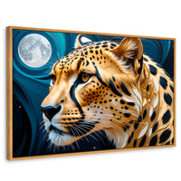Cuadros Decorativos Canvas Revolution | Chita Real Luna | Rectangular | Portada | Marco Madera