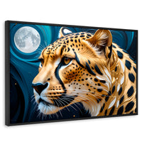 Cuadros Decorativos Canvas Revolution | Chita Real Luna | Rectangular | Portada | Marco Negro