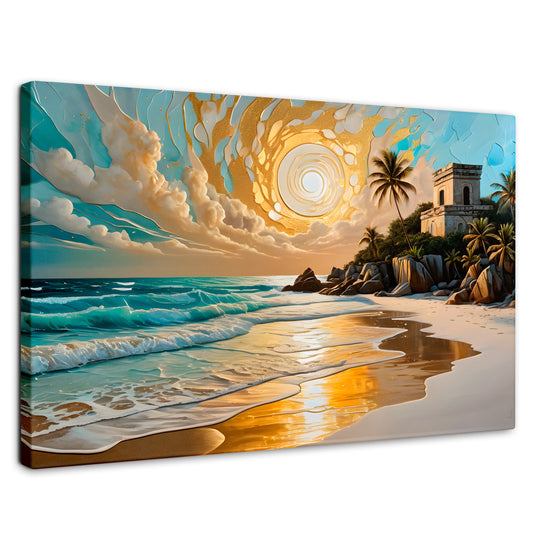 Cuadros Decorativos Canvas Revolution | Cielo Sobre Tulum | Rectangular | Portada