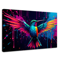 Cuadros Decorativos Canvas Revolution | Colibri Cromatico | Rectangular | Portada | Marco SinMarco