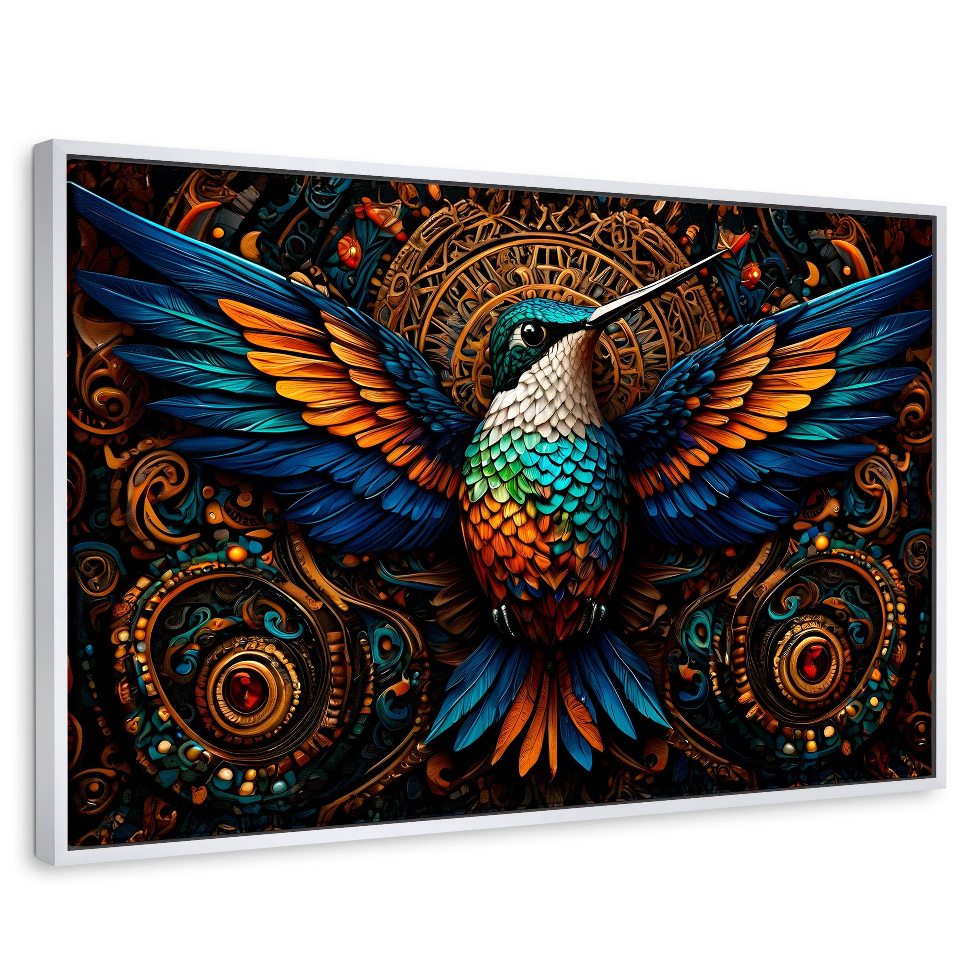 Cuadros Decorativos Canvas Revolution | Colibri Mecanico | Rectangular | Portada