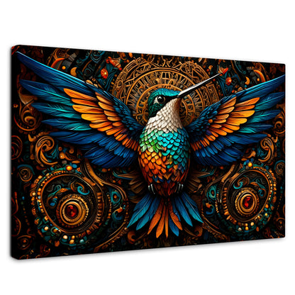 Cuadros Decorativos Canvas Revolution | Colibri Mecanico | Rectangular | Portada