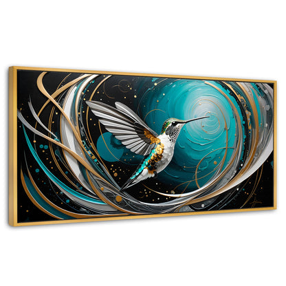 Cuadros Decorativos Canvas Revolution | Colibri Motion | Panoramico | Portada
