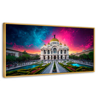 Cuadros Decorativos Canvas Revolution | Cosmos Bellas Artes | Panoramico | Portada | Marco Madera
