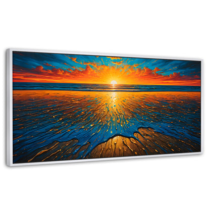 Cuadros Decorativos Canvas Revolution | Crepusculo Dorado | Panoramico | Portada