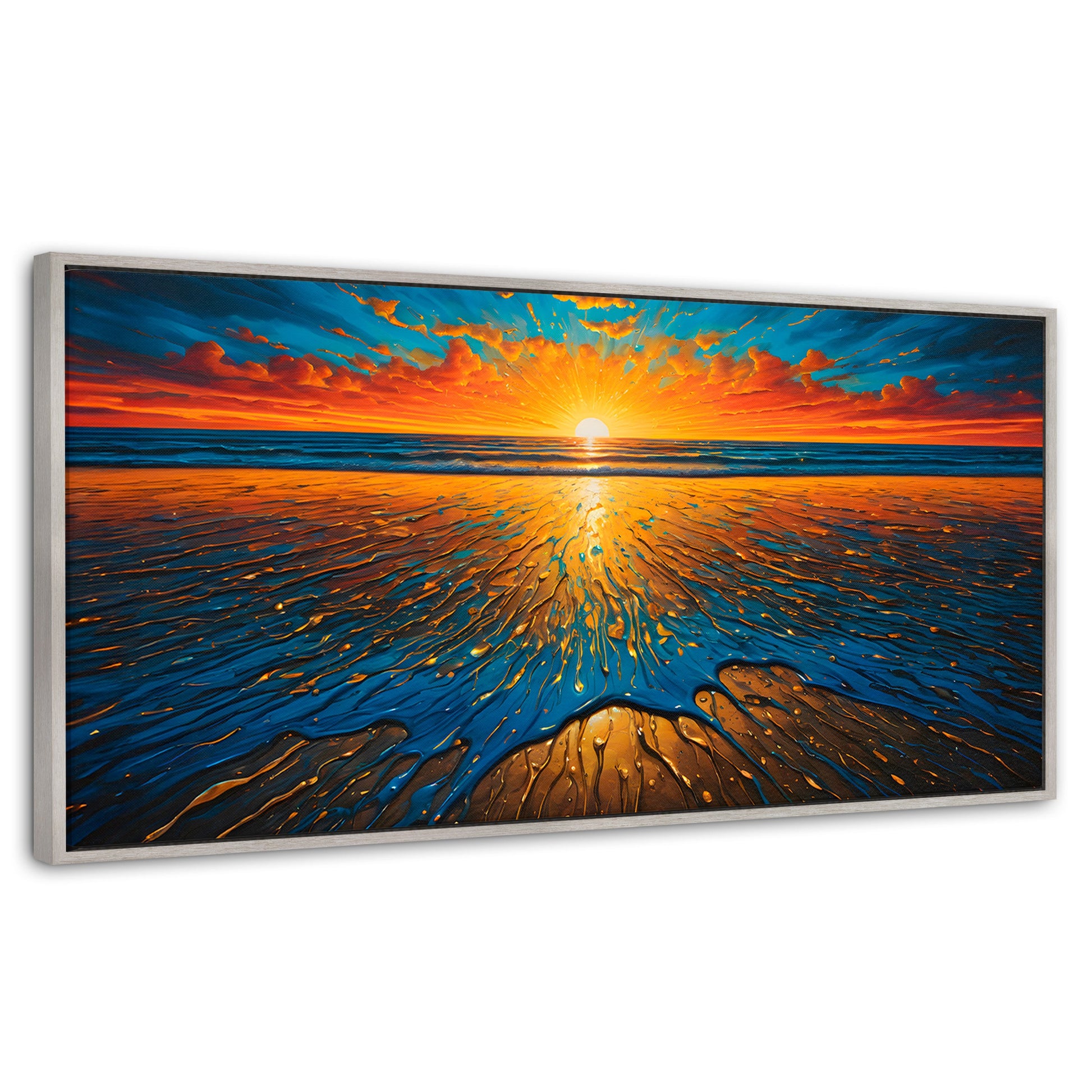 Cuadros Decorativos Canvas Revolution | Crepusculo Dorado | Panoramico | Portada