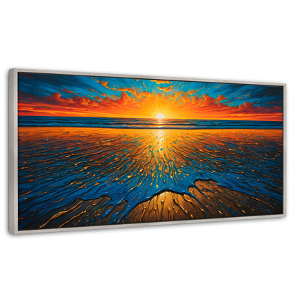 Cuadros Decorativos Canvas Revolution | Crepusculo Dorado | Panoramico | Portada