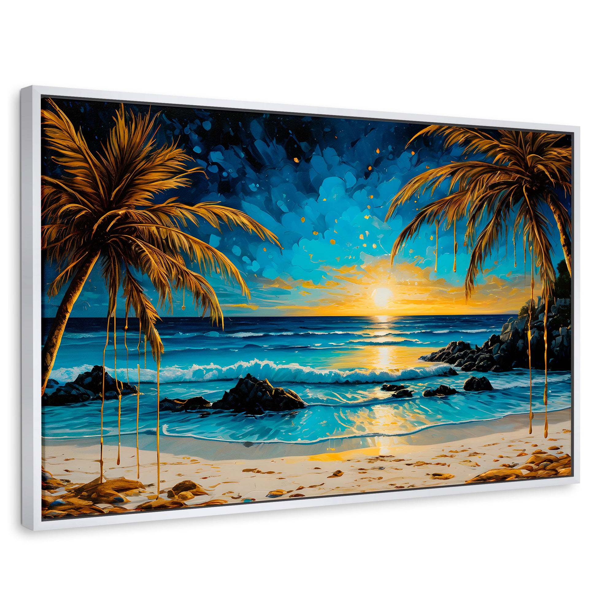 Cuadros Decorativos Canvas Revolution | Crepusculo Tropical | Rectangular | Portada