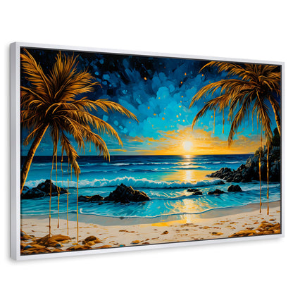 Cuadros Decorativos Canvas Revolution | Crepusculo Tropical | Rectangular | Portada