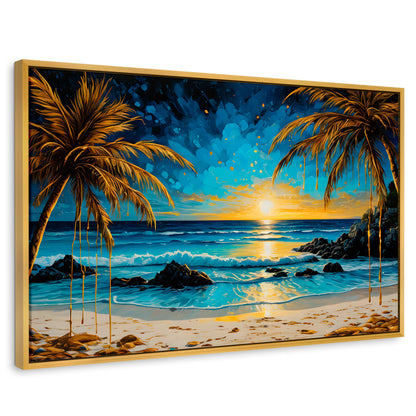 Cuadros Decorativos Canvas Revolution | Crepusculo Tropical | Rectangular | Portada