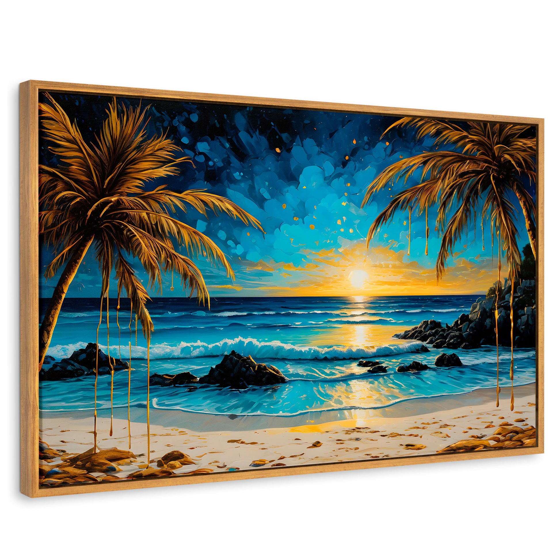 Cuadros Decorativos Canvas Revolution | Crepusculo Tropical | Rectangular | Portada