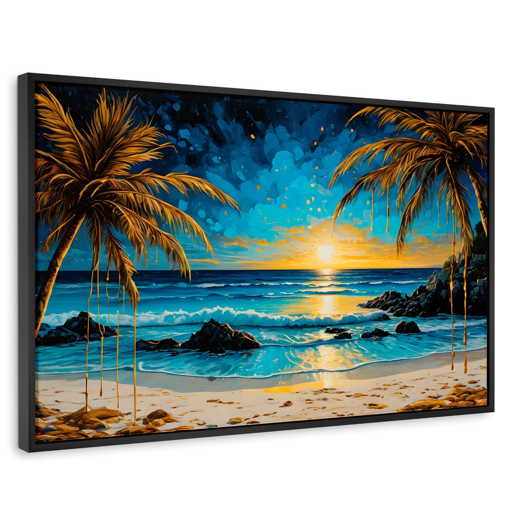 Cuadros Decorativos Canvas Revolution | Crepusculo Tropical | Rectangular | Portada