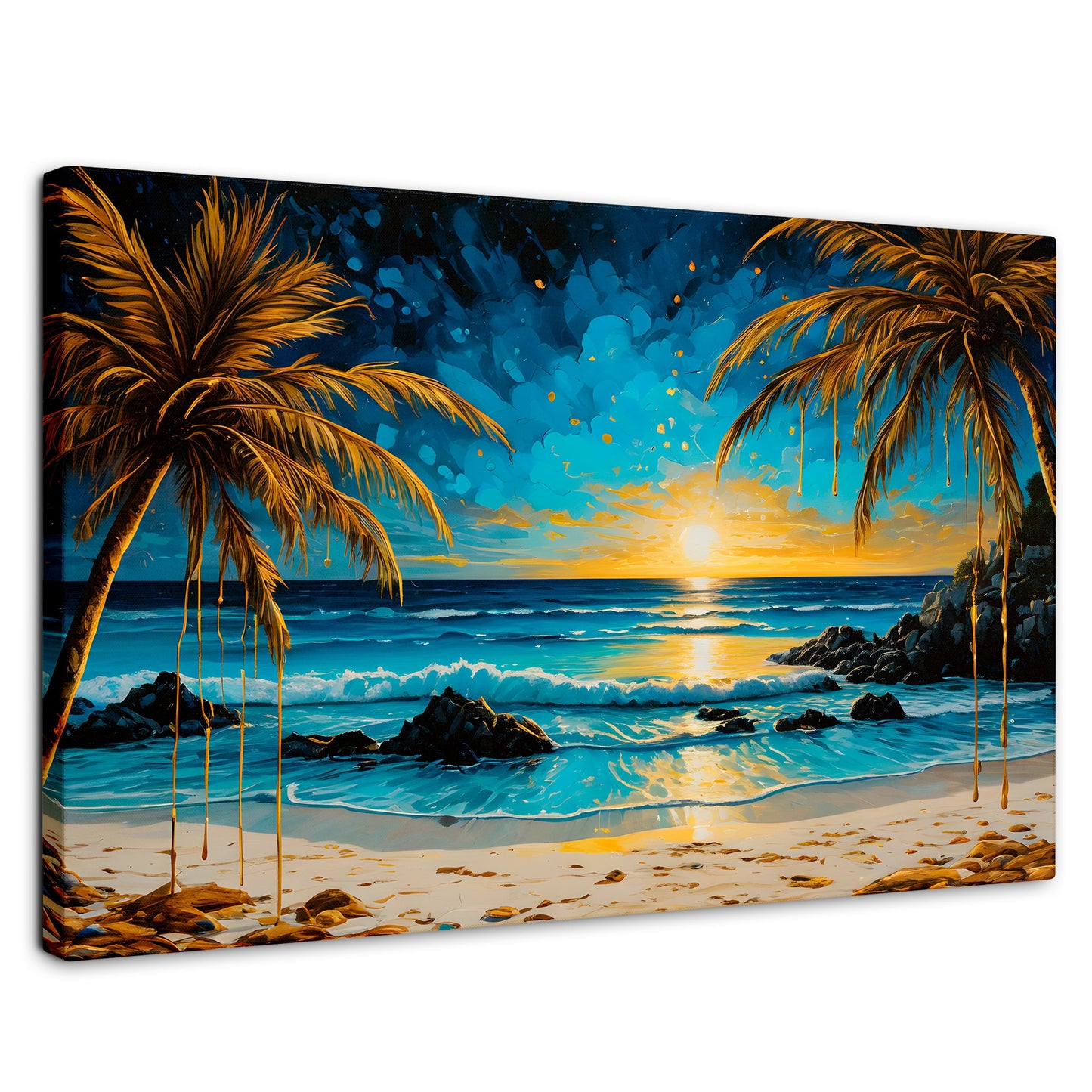 Cuadros Decorativos Canvas Revolution | Crepusculo Tropical | Rectangular | Portada