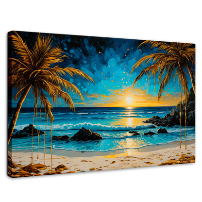 Cuadros Decorativos Canvas Revolution | Crepusculo Tropical | Rectangular | Portada