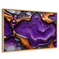 Cuadros Decorativos Canvas Revolution | Cristales Purpura | Rectangular | Portada