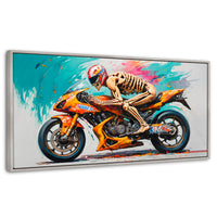 Cuadros Decorativos Canvas Revolution | Cross Calavera | Panoramico | Portada