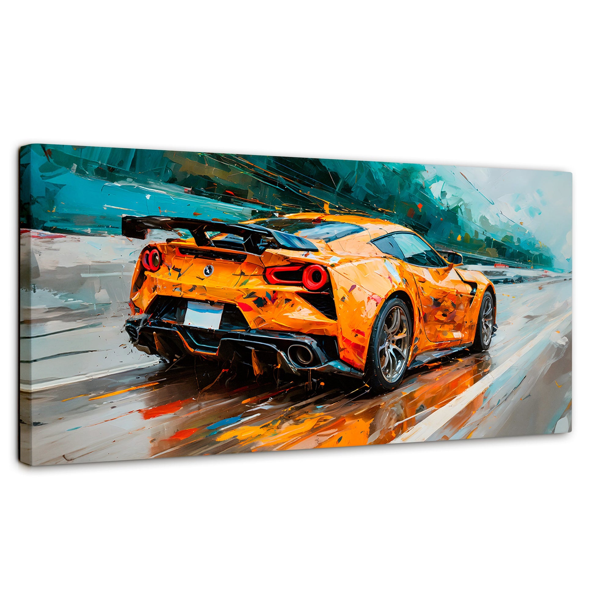 Cuadros Decorativos Canvas Revolution | Deportivo Mclaren | Panoramico | Portada | Marco SinMarco