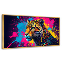 Cuadros Decorativos Canvas Revolution | Depredador Neon | Panoramico | Portada