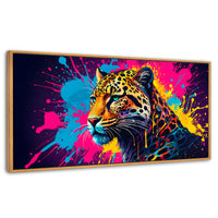 Cuadros Decorativos Canvas Revolution | Depredador Neon | Panoramico | Portada
