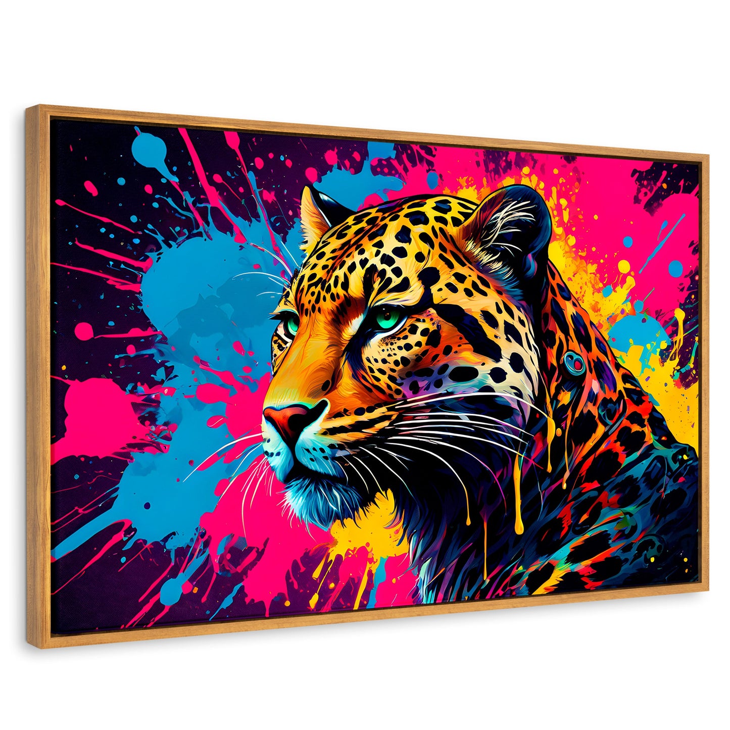 Cuadros Decorativos Canvas Revolution | Depredador Neon | Rectangular | Portada