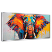 Cuadros Decorativos Canvas Revolution | Elefante Marfil | Panoramico | Portada