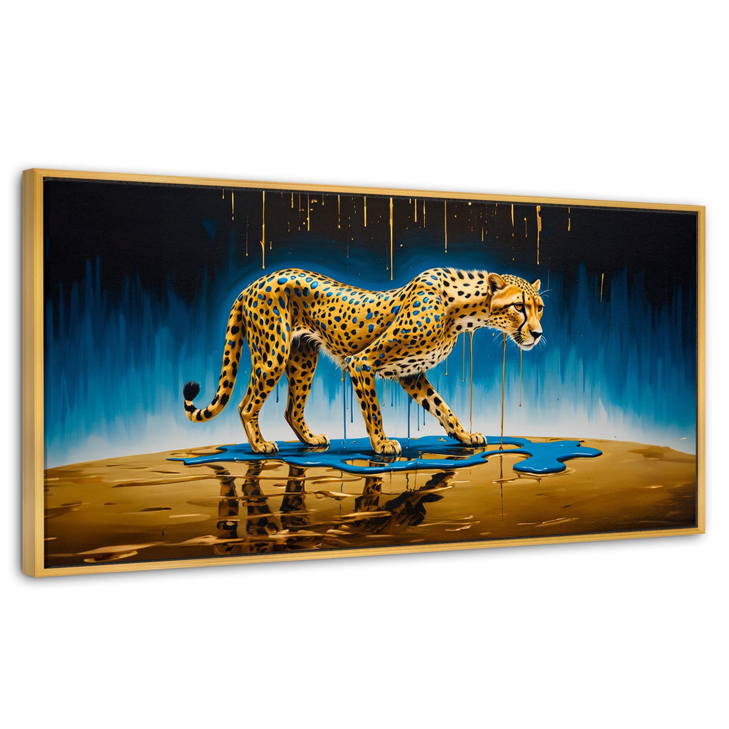 Cuadros Decorativos Canvas Revolution | Elegancia Felina | Panoramico | Portada