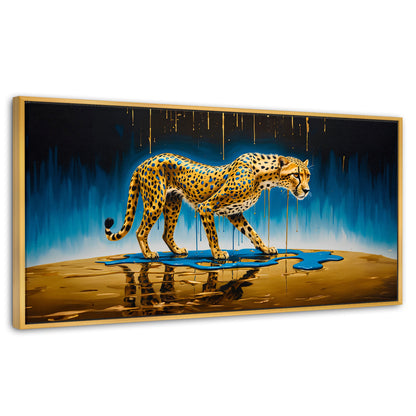 Cuadros Decorativos Canvas Revolution | Elegancia Felina | Panoramico | Portada