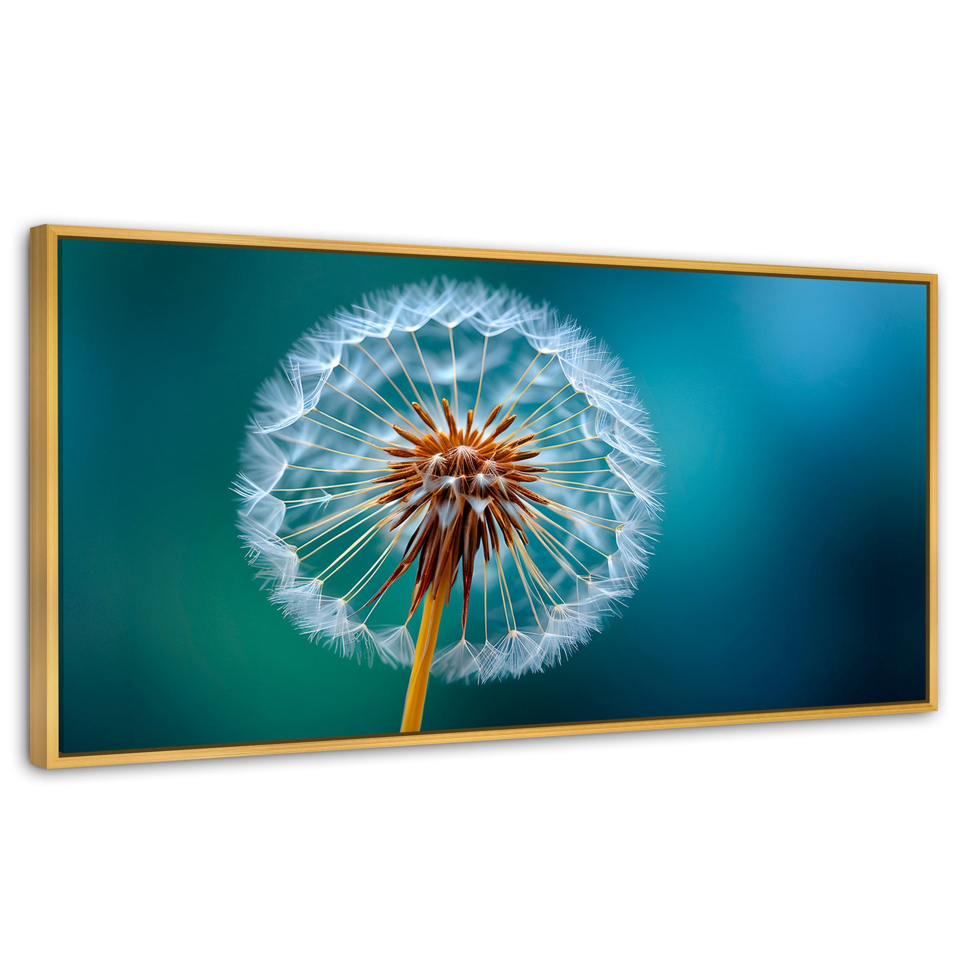 Cuadros Decorativos Canvas Revolution | Esencia Del Viento | Panoramico | Portada | Marco Dorado