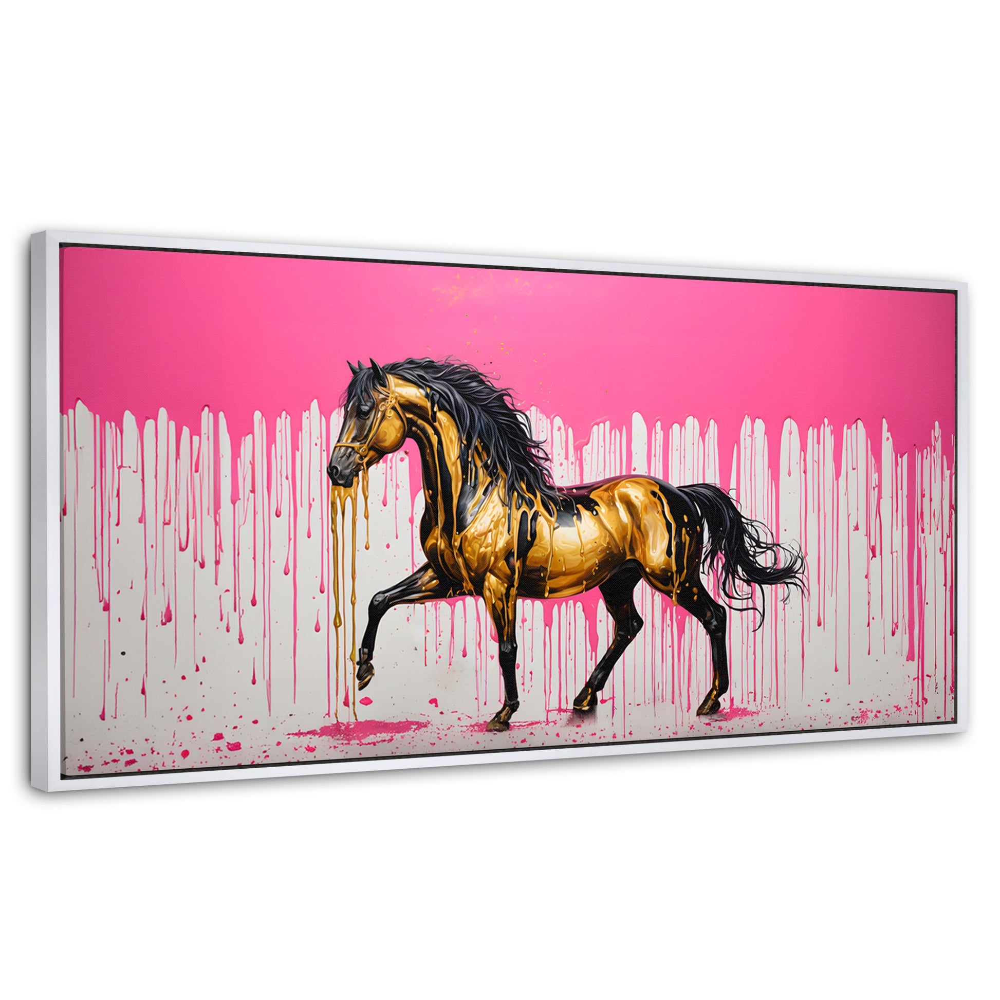 Cuadros Decorativos Canvas Revolution | Esplendor Oro Rosa | Panoramico | Portada