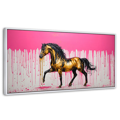 Cuadros Decorativos Canvas Revolution | Esplendor Oro Rosa | Panoramico | Portada