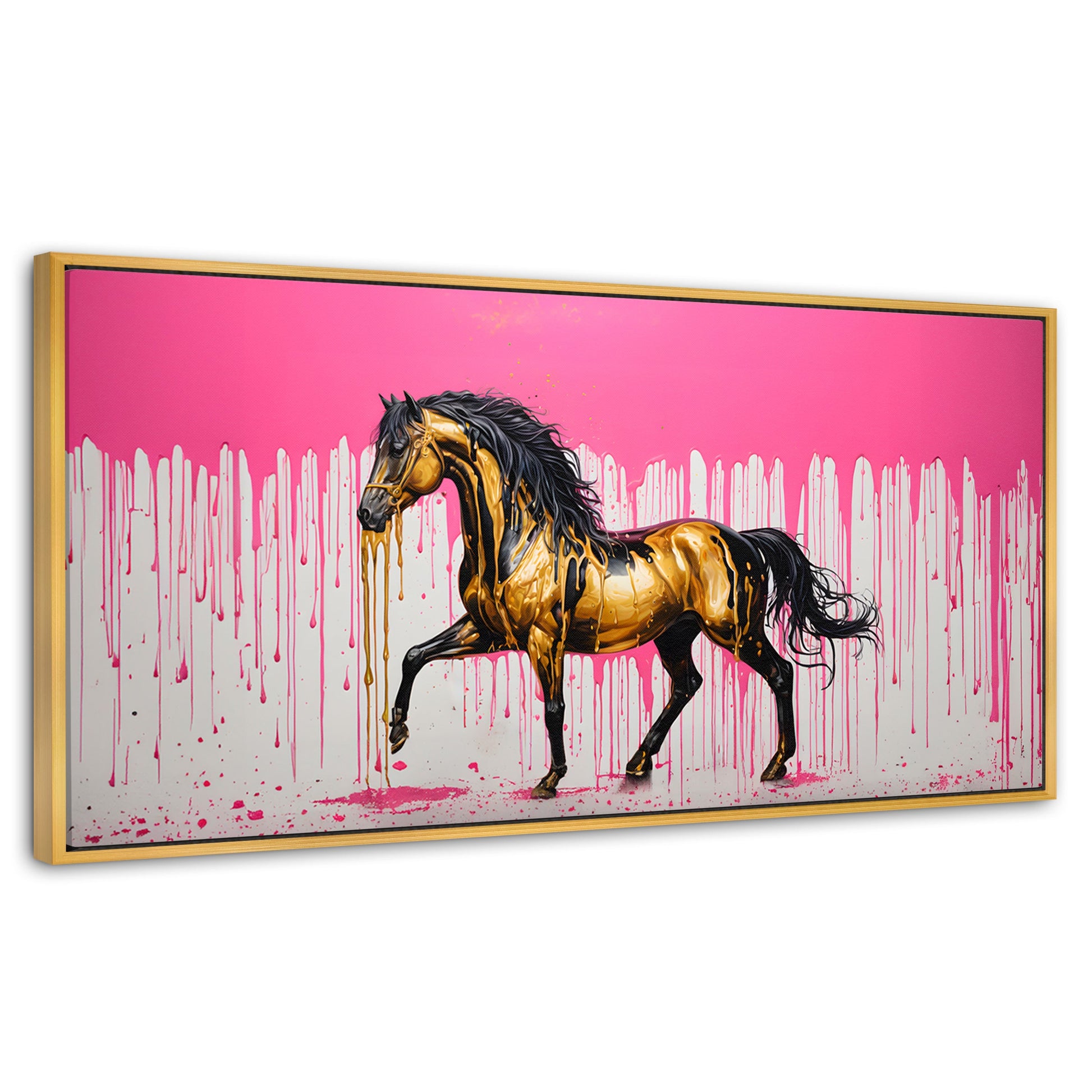 Cuadros Decorativos Canvas Revolution | Esplendor Oro Rosa | Panoramico | Portada