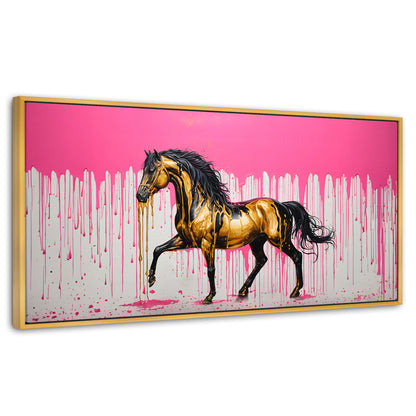 Cuadros Decorativos Canvas Revolution | Esplendor Oro Rosa | Panoramico | Portada