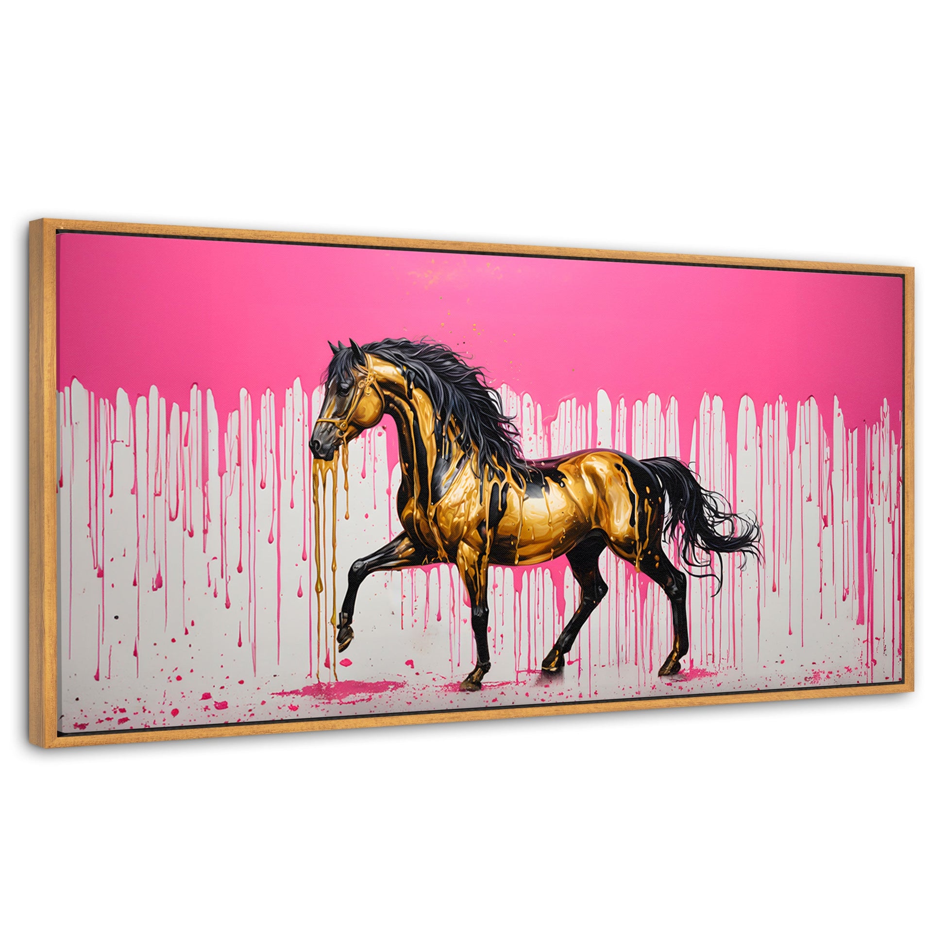 Cuadros Decorativos Canvas Revolution | Esplendor Oro Rosa | Panoramico | Portada