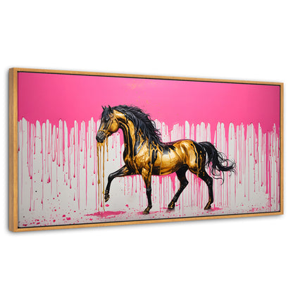 Cuadros Decorativos Canvas Revolution | Esplendor Oro Rosa | Panoramico | Portada