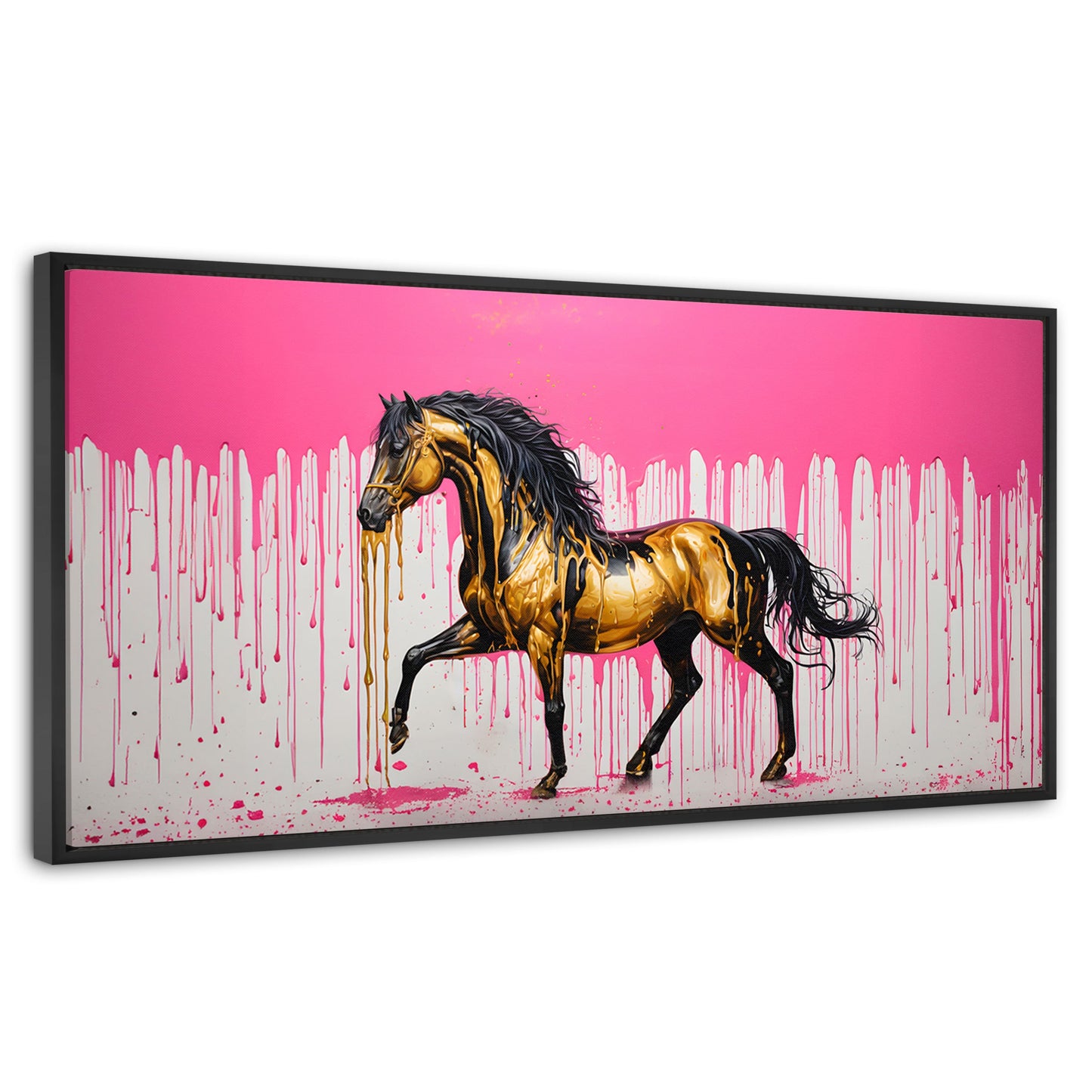Cuadros Decorativos Canvas Revolution | Esplendor Oro Rosa | Panoramico | Portada