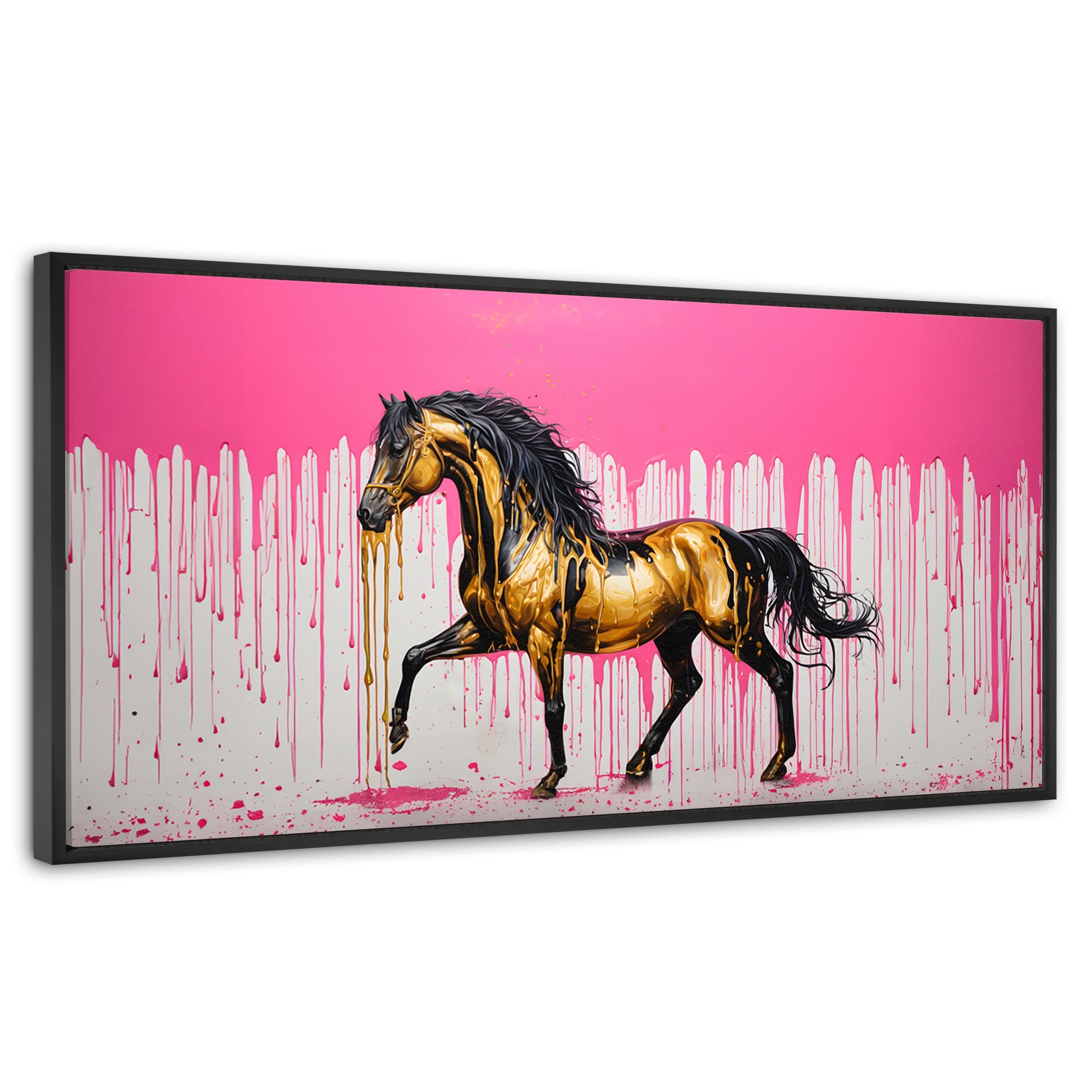 Cuadros Decorativos Canvas Revolution | Esplendor Oro Rosa | Panoramico | Portada