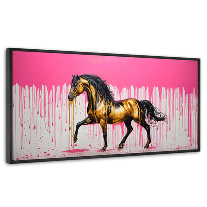 Cuadros Decorativos Canvas Revolution | Esplendor Oro Rosa | Panoramico | Portada