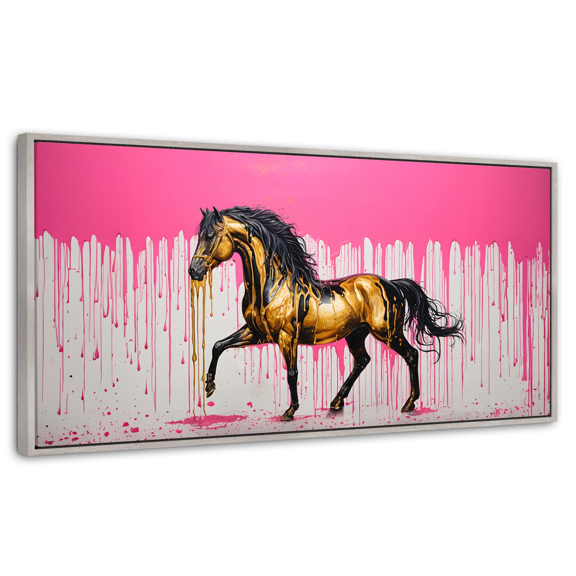Cuadros Decorativos Canvas Revolution | Esplendor Oro Rosa | Panoramico | Portada