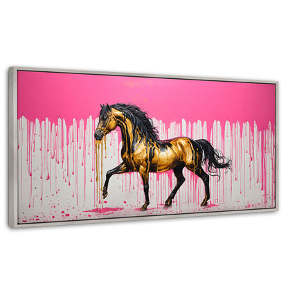 Cuadros Decorativos Canvas Revolution | Esplendor Oro Rosa | Panoramico | Portada