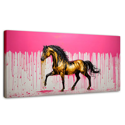 Cuadros Decorativos Canvas Revolution | Esplendor Oro Rosa | Panoramico | Portada