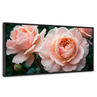 Cuadros Decorativos Canvas Revolution | Eterna Rosa Inglesa | Panoramico | Portada