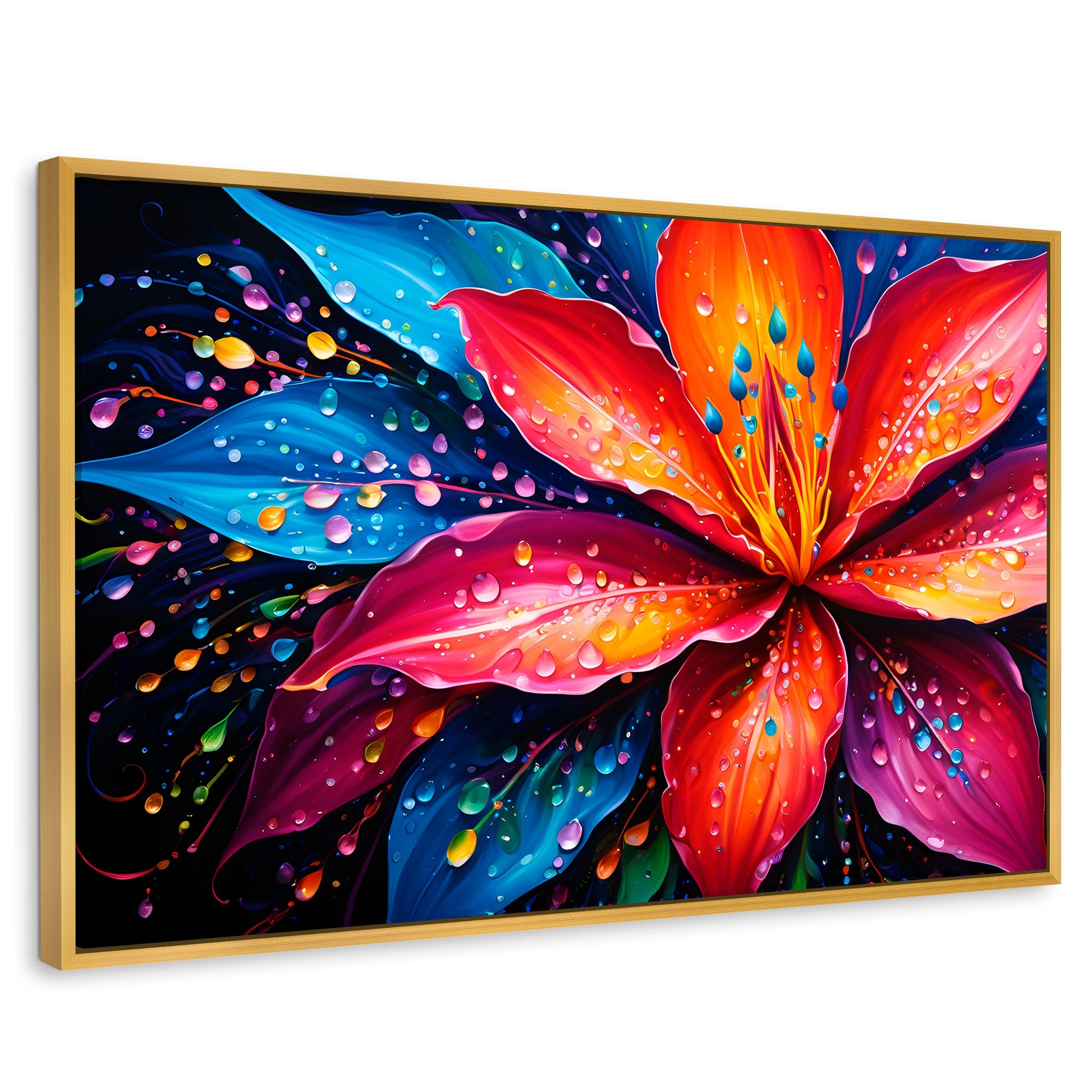 Cuadros Decorativos Canvas Revolution | Flor Aurea Nitida | Rectangular | Portada