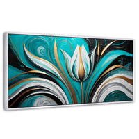 Cuadros Decorativos Canvas Revolution | Flor Eterna Viva | Panoramico | Portada