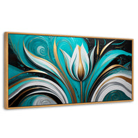 Cuadros Decorativos Canvas Revolution | Flor Eterna Viva | Panoramico | Portada