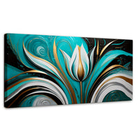 Cuadros Decorativos Canvas Revolution | Flor Eterna Viva | Panoramico | Portada