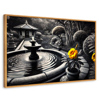 Cuadros Decorativos Canvas Revolution | Florecer Y Fluir | Rectangular | Portada | Marco Madera