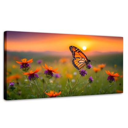 Cuadros Decorativos Canvas Revolution | Flores Del Alba | Panoramico | Portada | Marco SinMarco