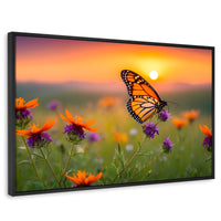 Cuadros Decorativos Canvas Revolution | Flores Del Alba | Rectangular | Portada | Marco Negro