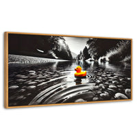 Cuadros Decorativos Canvas Revolution | Flotando Solo | Panoramico | Portada | Marco Negro
